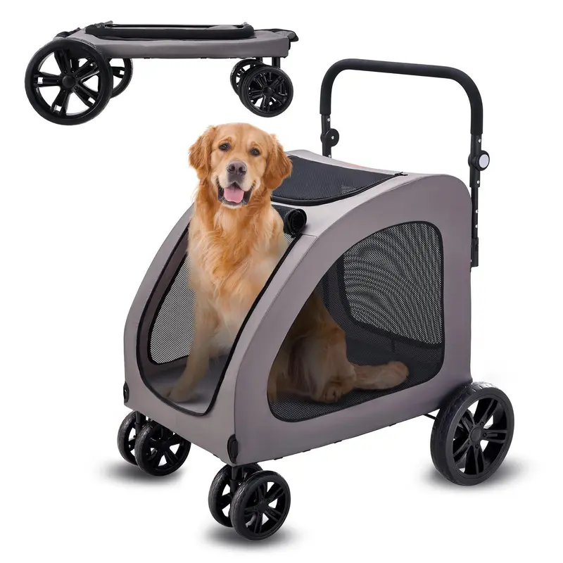 PawRover XL 160 All-Terrain Pet Stroller & Mobile Comfort Cabin
